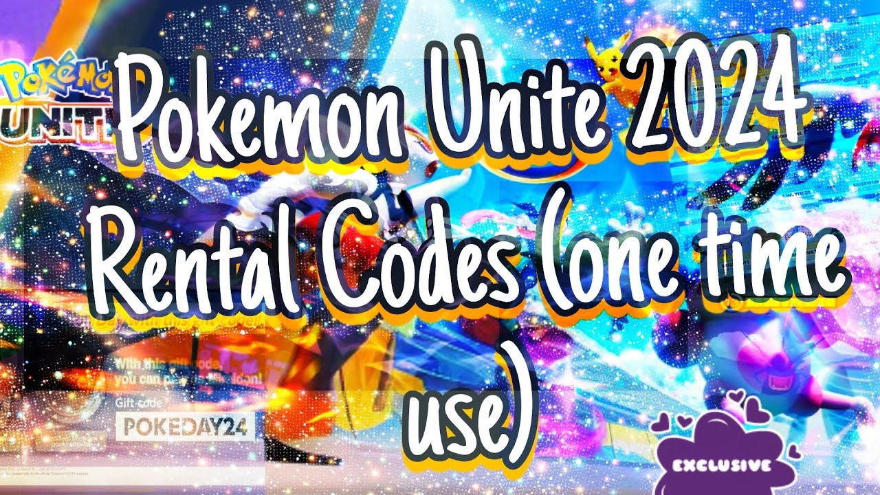 New Gift Code Gift [One day rental Code] pokemon unite #pokemonunite # ...