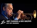 Capture de la vidéo Art Farmer & Ray Brown - In A Sentimental Mood - Live Hd