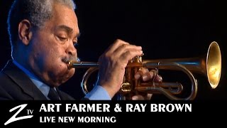 Video thumbnail of "Art Farmer & Ray Brown - In a Sentimental Mood - LIVE HD"