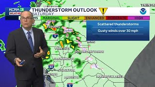 NorCal forecast: When to expect thunderstorms, heavy mountain snow