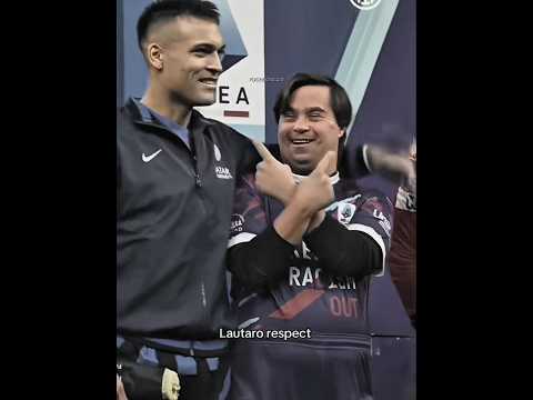 La humildad de Lautaro Toro Martínez ❤️👏🏻🫶🏻