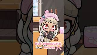 Hot chocolate Bowl Tutorial 😍☕️ #avatarstory #avatarworld #pazu