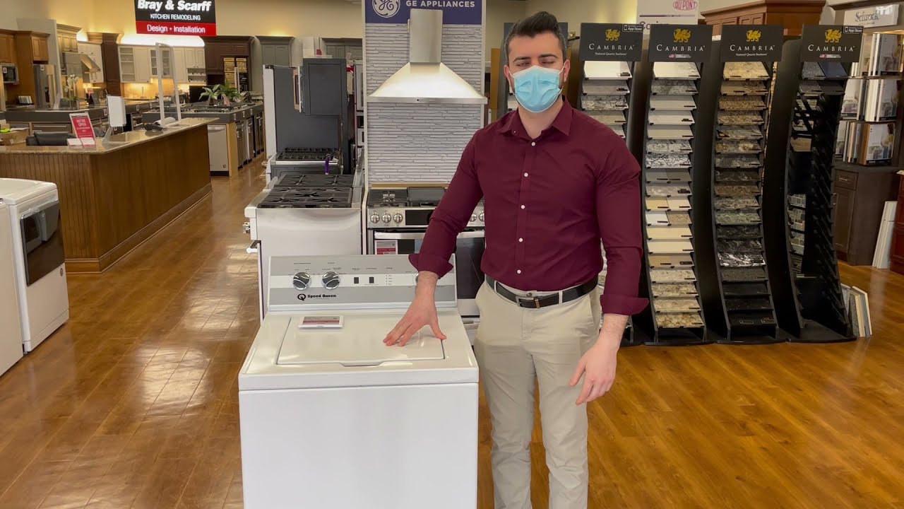 Bray & Scarff Appliance Review of a Speed Queen Classic Clean white top