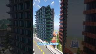 Minecraft Skyscraper Showcase | #minecraft #minecraftbuild #minecraftcity #shorts #viron