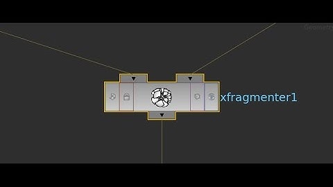 Houdini xFragmenter Tool Demo