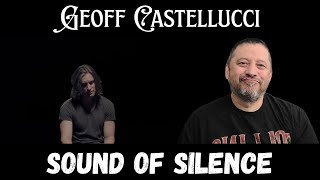 First Time Reaction - Geoff Castellucci - Sound Of Silence | Low Bass Singer COVER