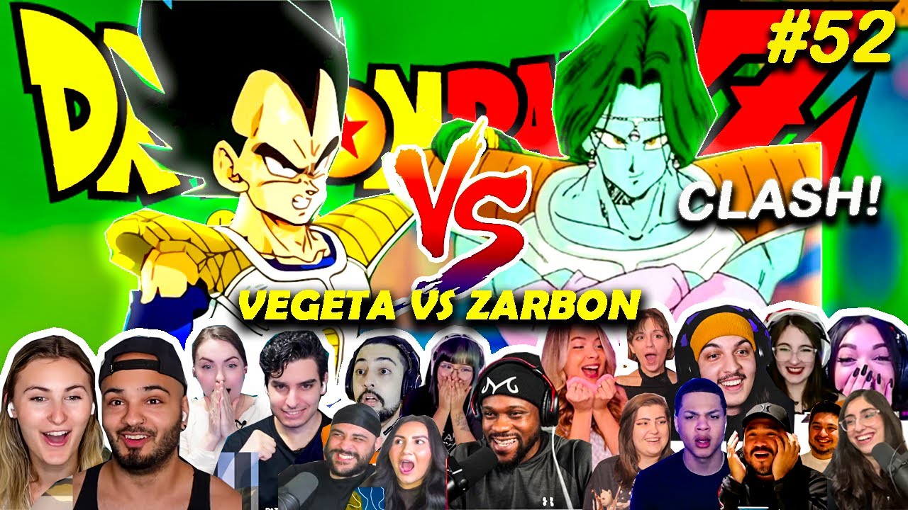 Веджета против Зарбона💔☠️Веджета унижает его РЕАКЦИЯ МЭШАП Dragon Ball Z Эпизод 52 (Dragon Ball Z