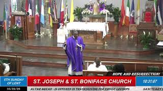 5TH SUNDAY OF LENT 03-22-26 9:00 AM MAS