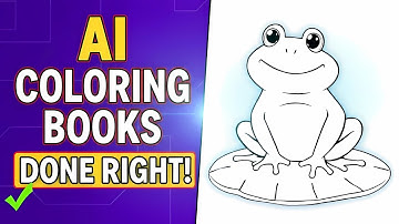 AI Coloring Books: The REAL Way! Step-by-Step with FREE Tools
