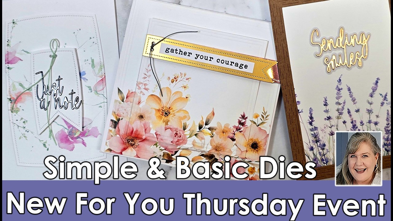 New Collections from Simple & Basic featured. We make easy cards & see ...