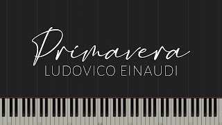 Primavera - Ludovico Einaudi (Piano Tutorial)