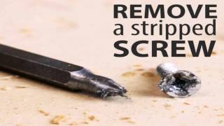 Life hack stripped screw hole - gif ...