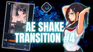 Badass AE Inspired Shake Transition #4 On Alight Motion || #AlightMotionTutorial
