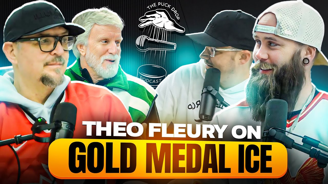Hockey Legend Theo Fleury RETURNS to His Gold Medal Ice!