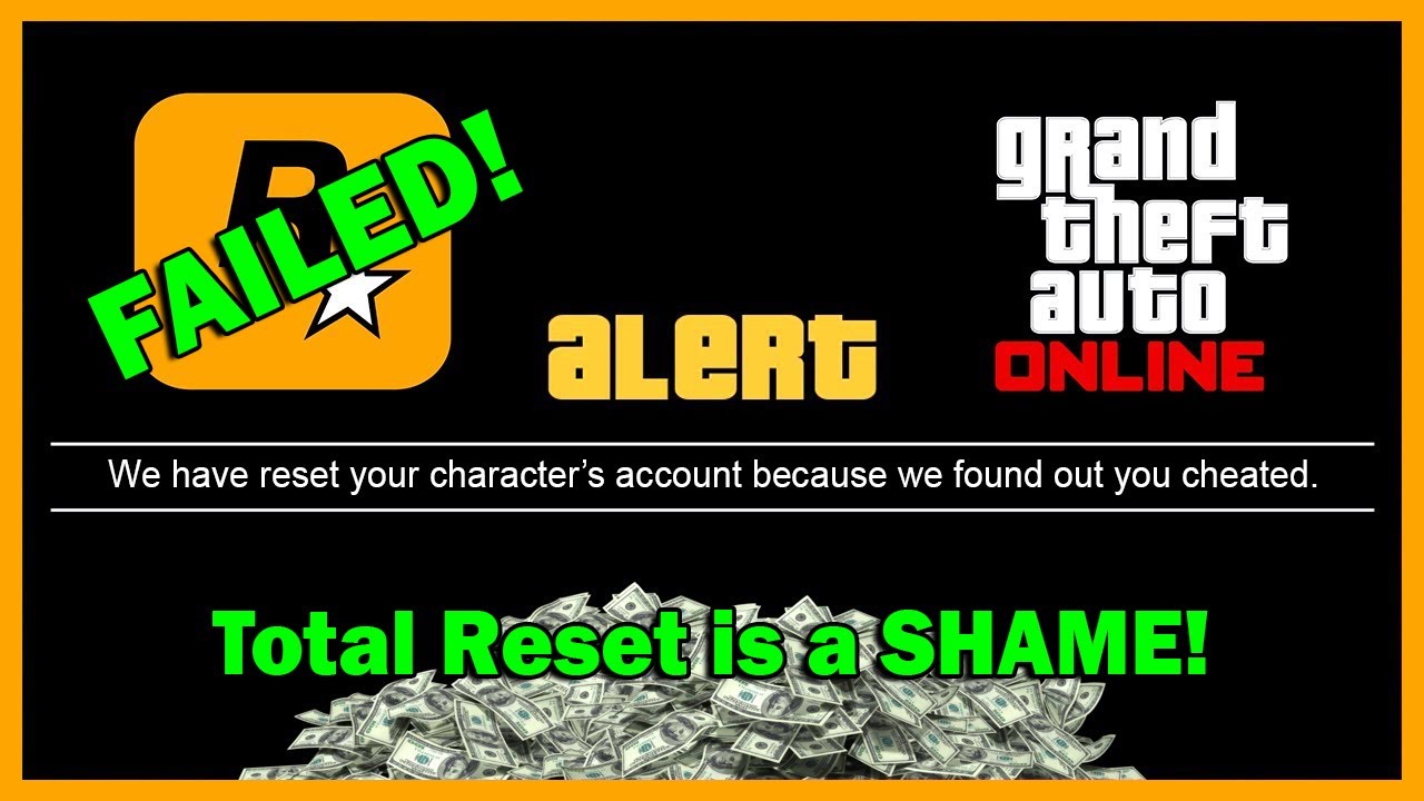 ACCOUNT WIPE ROCKSTAR FAILED With Punishing GTA Gamers Using Property