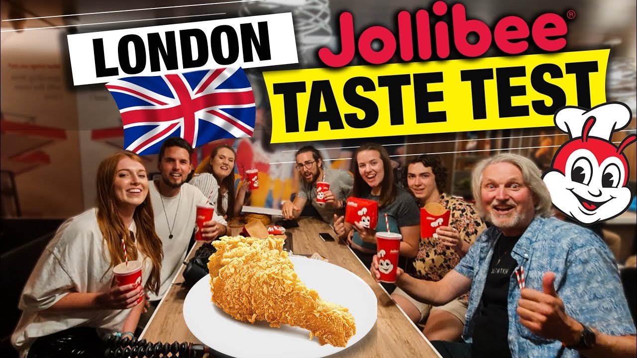 Везём британскую семью на филиппинское JOLLIBEE, БОЛЬШОЙ ОТЗЫВ!