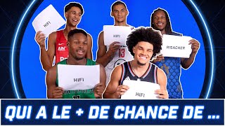 QUI A LE + DE CHANCE DE ? (Zaccharie Risacher, Nadir Hifi, Melvin Ajinça, Joël Ayayi & Neal Sako)