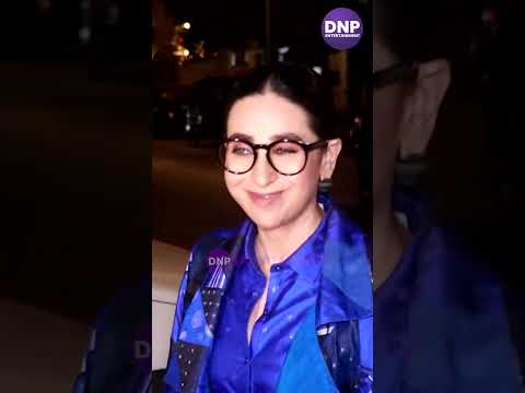 Karisma Kapoor spotted with her brother || DNP ENTERTAINMENT