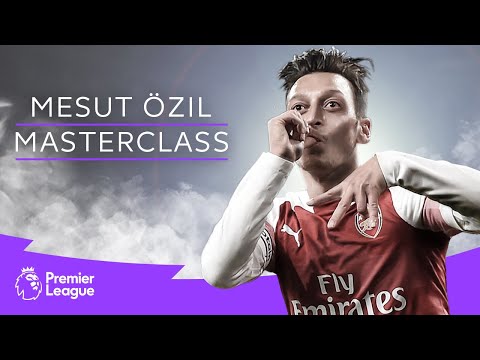 Mesut Ozil MASTERCLASS for Arsenal vs Leicester | Premier League