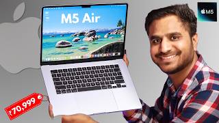 Apple Macbook M5 Air only @ ₹70,900/- | Discount Offers | Unboxing &amp; Review