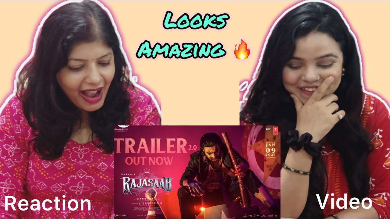 The Raja Saab Hindi Trailer 2.0 Reaction | Prabhas | Nidhi A | Malvika Mohan | Thaman S | Vibe Check