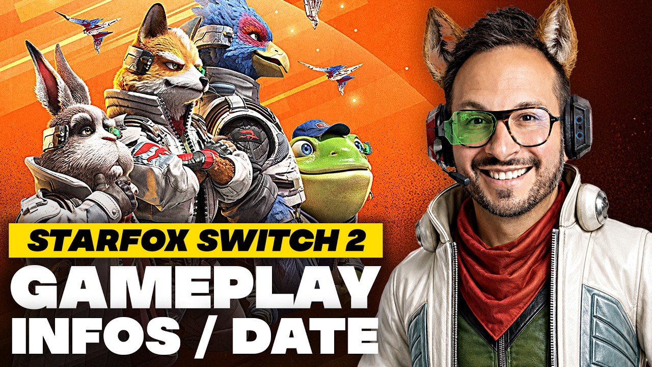 SURPRISE ⚠️ STARFOX Nintendo Switch 2 DÉVOILÉ 😍 Graphismes, Gameplay, JoyCon 2, Date de Sortie...