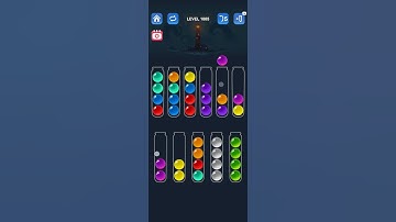 Ball sort puzzle Level 1885