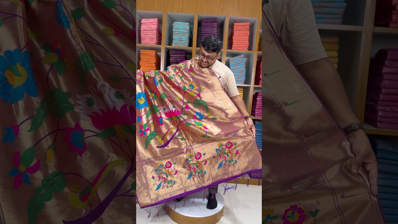 Pure Paithani Pallu All-over Zari Weaving Dupatta