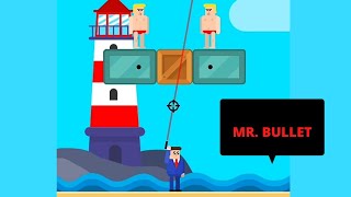 Mr Bullet - spy puzzle - Android and IOS Man with gun all levels gameplay screenshot 5