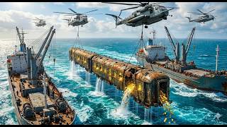 Restoring the Legendary 300 Ton Nazi Gold Train After 80 Years!  Satisfying ASMR Rebuild