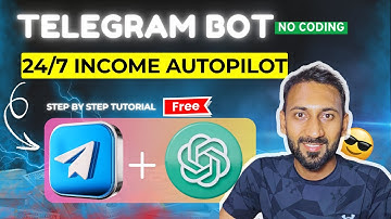How to Build a Telegram Bot with ChatGPT That Earns Passive Income 24/7! (No Coding Needed)