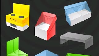 App para hacer muebles de origami screenshot 4