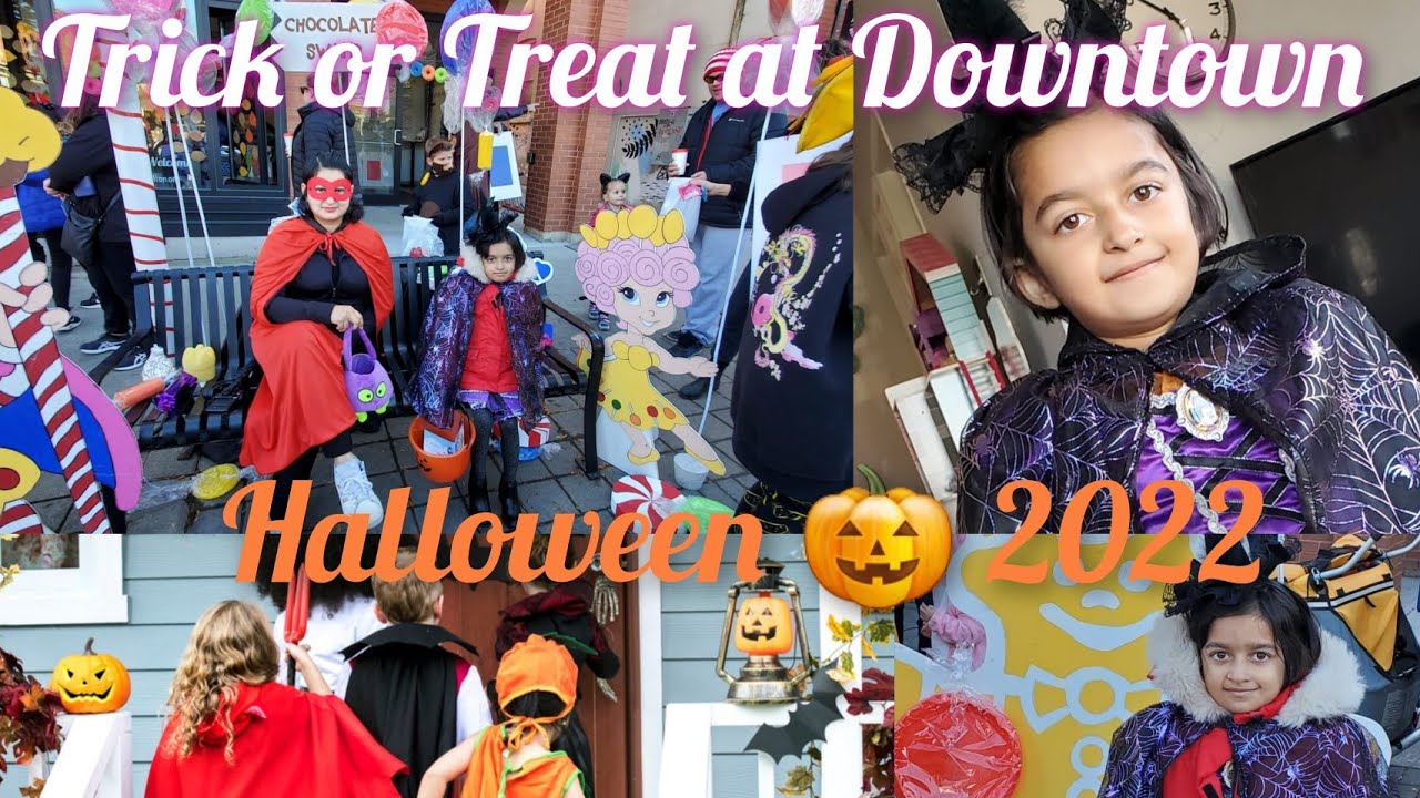 Halloween 🎃 2022 Trick or Treat at Milton Downtown Halloween Trick