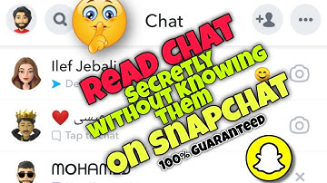 How to Read Snapchat Messages without them knowing 2022 - Android/iphone - New update