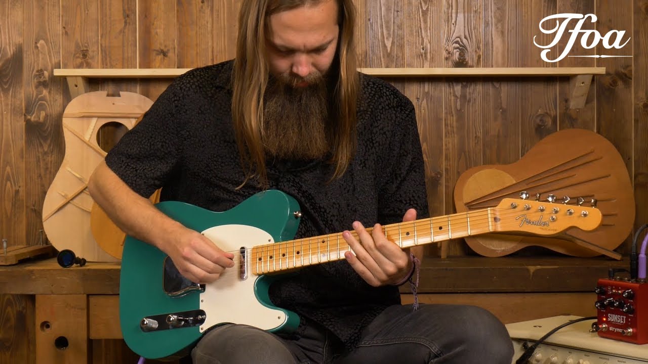 Fender Custom Shop 1950 Telecaster Biscay Green played by Leif de Leeuw | Demo @ TFOA