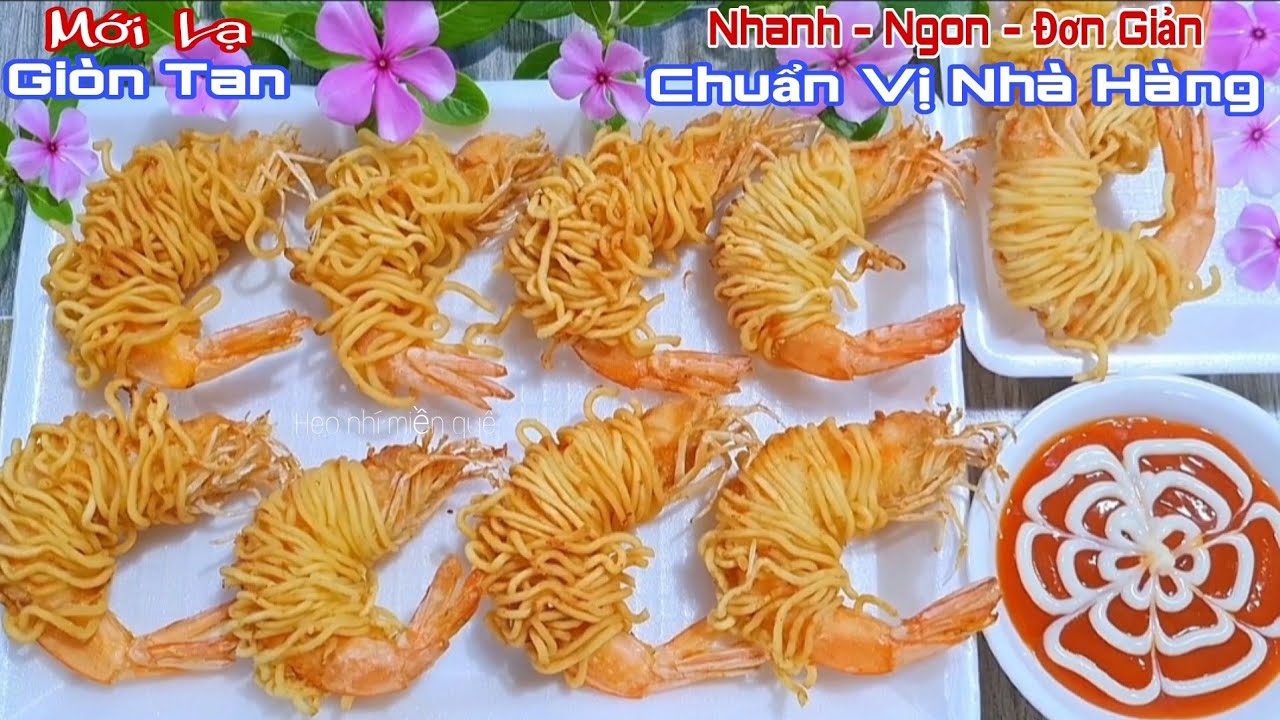 Nhà Có Mì Gói Làm Món Khai Vị Kiểu Nhà Hàng Theo Cách Này Rất Ngon Lại Rất Dễ