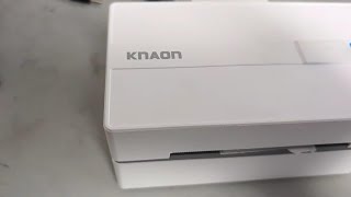 KNAON Bluetooth Thermal Shipping Label Printer, 4x6 Portable Thermal Address Label Printer for Small