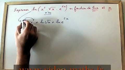 LOGARITHME NEPERIEN et méthode de décomposition