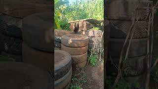 Discover How My Community Built a Bridge recycling Old Tyres After Erosion Destroyed It.