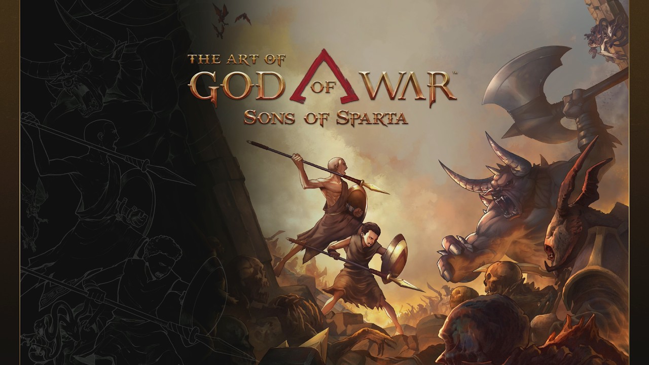 God of War Sons of Sparta - Digital Artbook [4K60HD] - YouTube