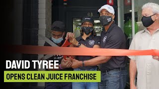 David Tyree Opens Clean Juice Franchise in Morristown, New Jersey