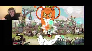 Прохождение секретной фазы в банде корнеплодов cuphead android
