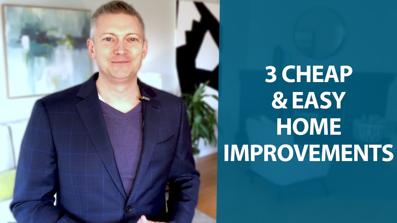 3 Cheap & Easy Home Improvements - YouTube