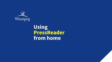 How to use PressReader from home