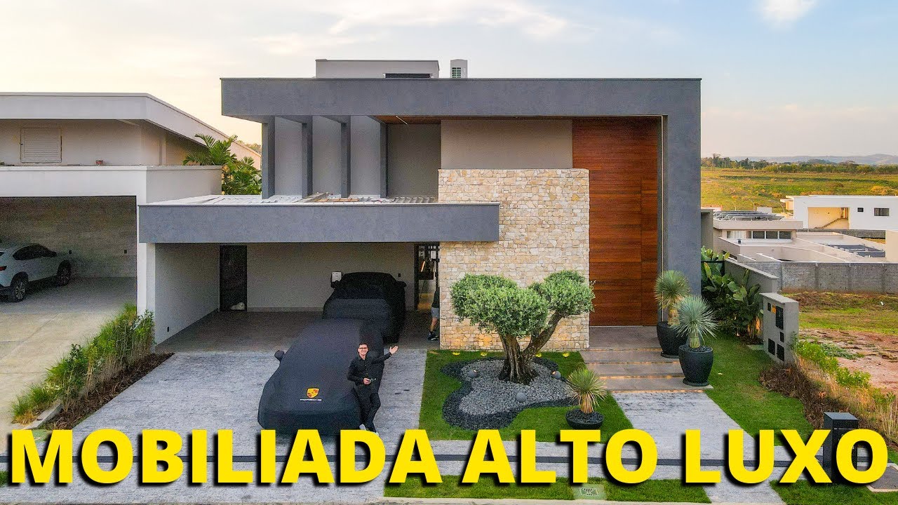 A CASA MAIS LUXUOSA À VENDA NO JARDINS ITÁLIA EM GOIÂNIA | MOBILIADA E DECORADA