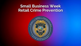 Blaine Police Department Retail Crime Prevention Tips