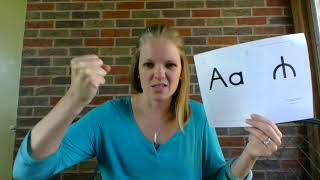 Visual Phonics Letter Aa