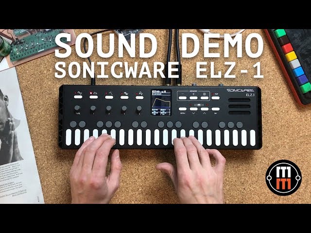 Sonicware ELZ 1 sound demo (no talking) - YouTube