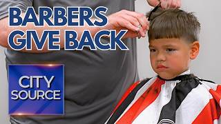 Local Barbershop Gives Back for Back-to-School