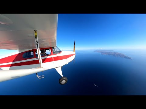 Flying The LONG WAY to Catalina Island...